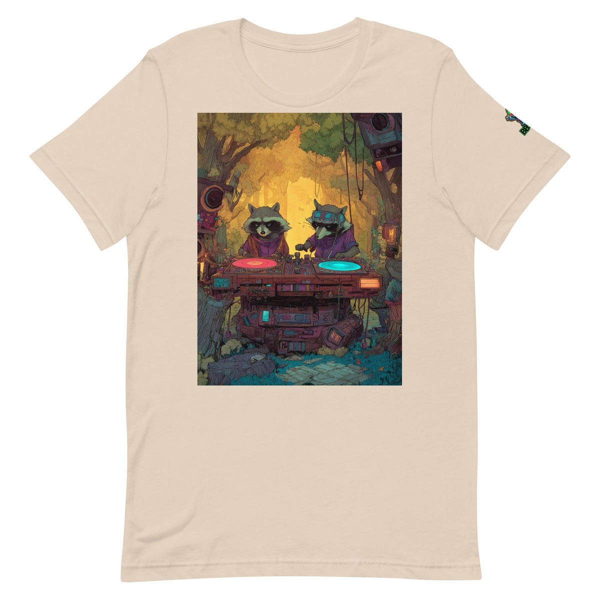 Racoonic Boom – Unisex Staple T-Shirt - BBairt