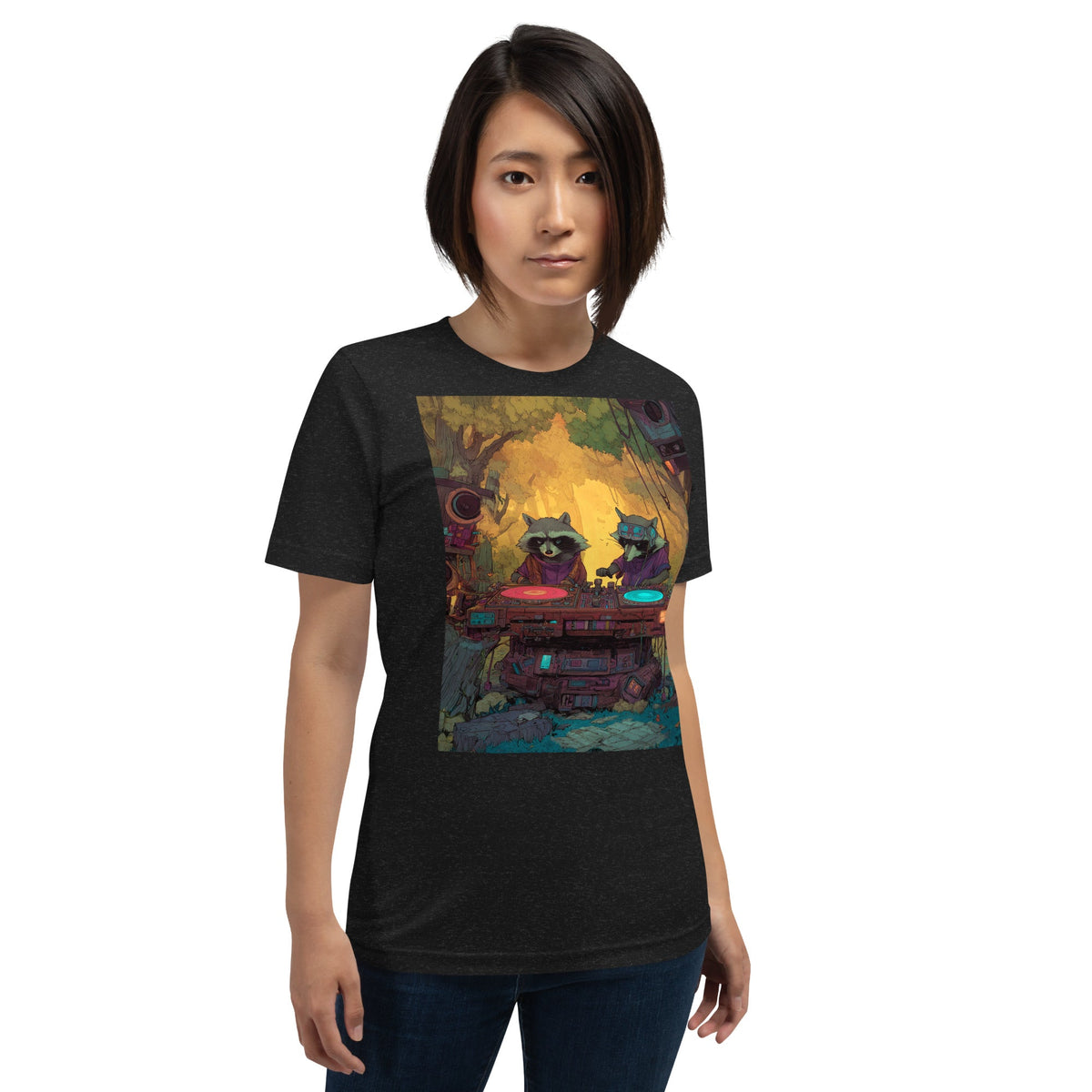 Racoonic Boom – Unisex Staple T-Shirt - BBairt
