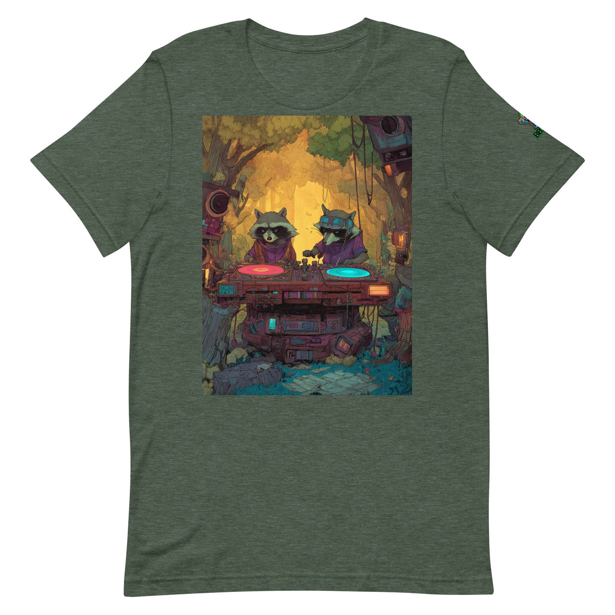 Racoonic Boom – Unisex Staple T-Shirt - BBairt