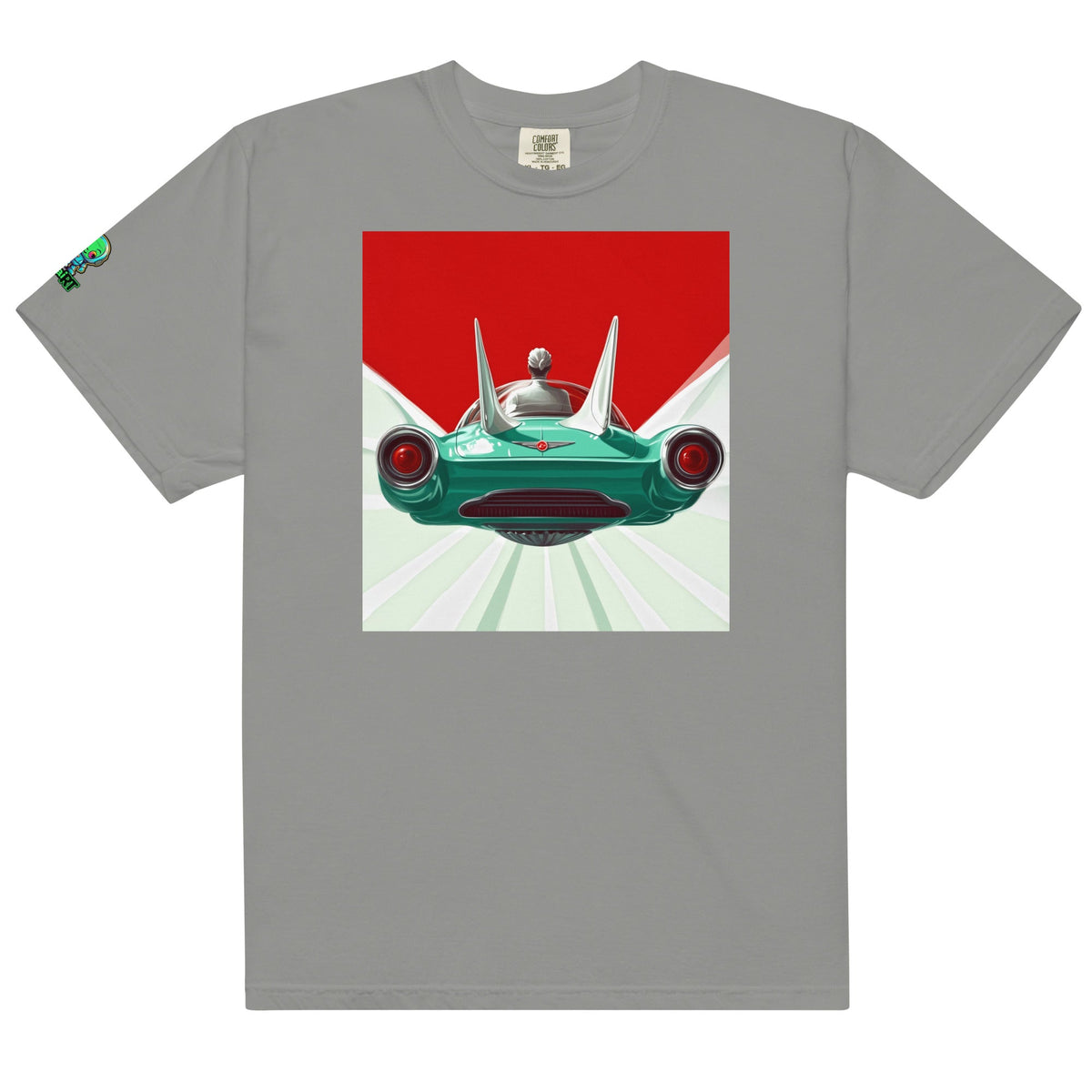 Retro Ride - Unisex garment - dyed heavyweight t-shirt - BBairt