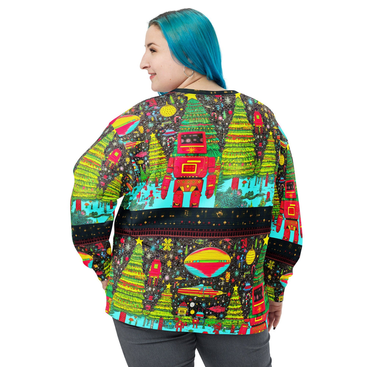 Robo Samurai - Christmas Sweater - BBairt