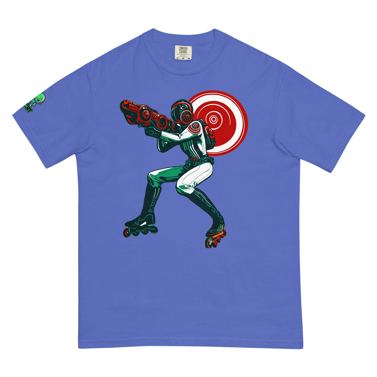 Roller Blaster - Unisex garment - dyed heavyweight t-shirt - BBairt