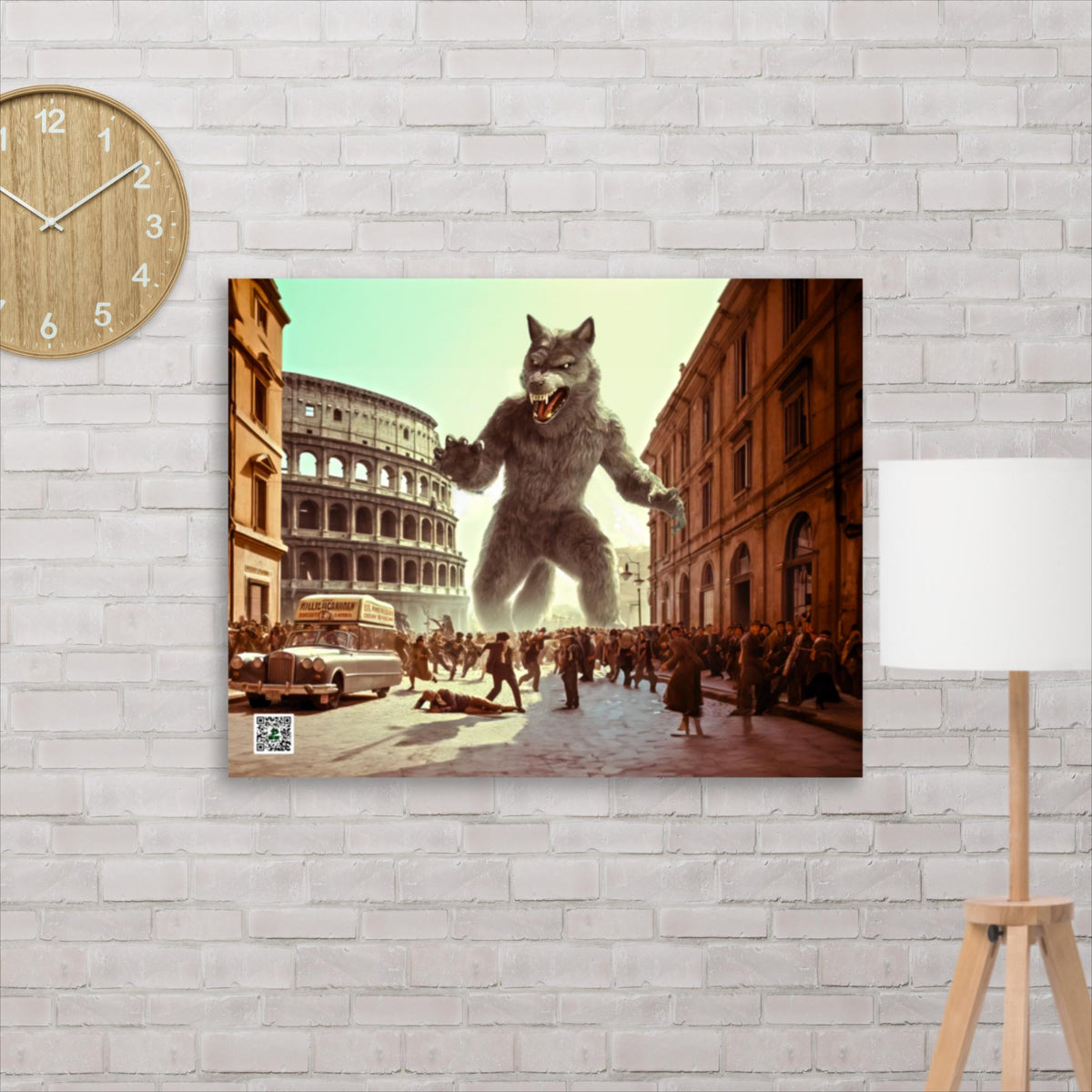 Roma's Howling Shadow - Photo paper poster - BBairt