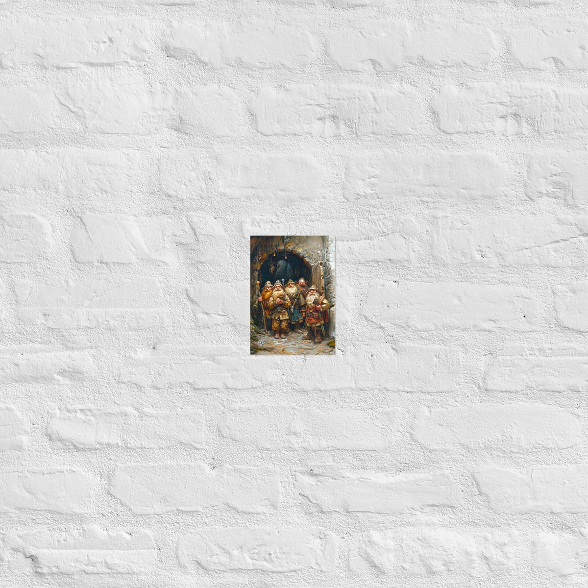 Sentinels of the Lost Mine - Photo paper poster - BBairt