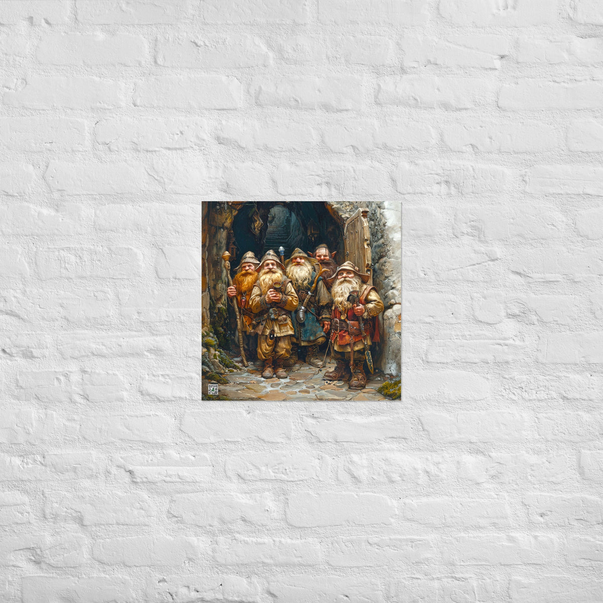 Sentinels of the Lost Mine - Photo paper poster - BBairt