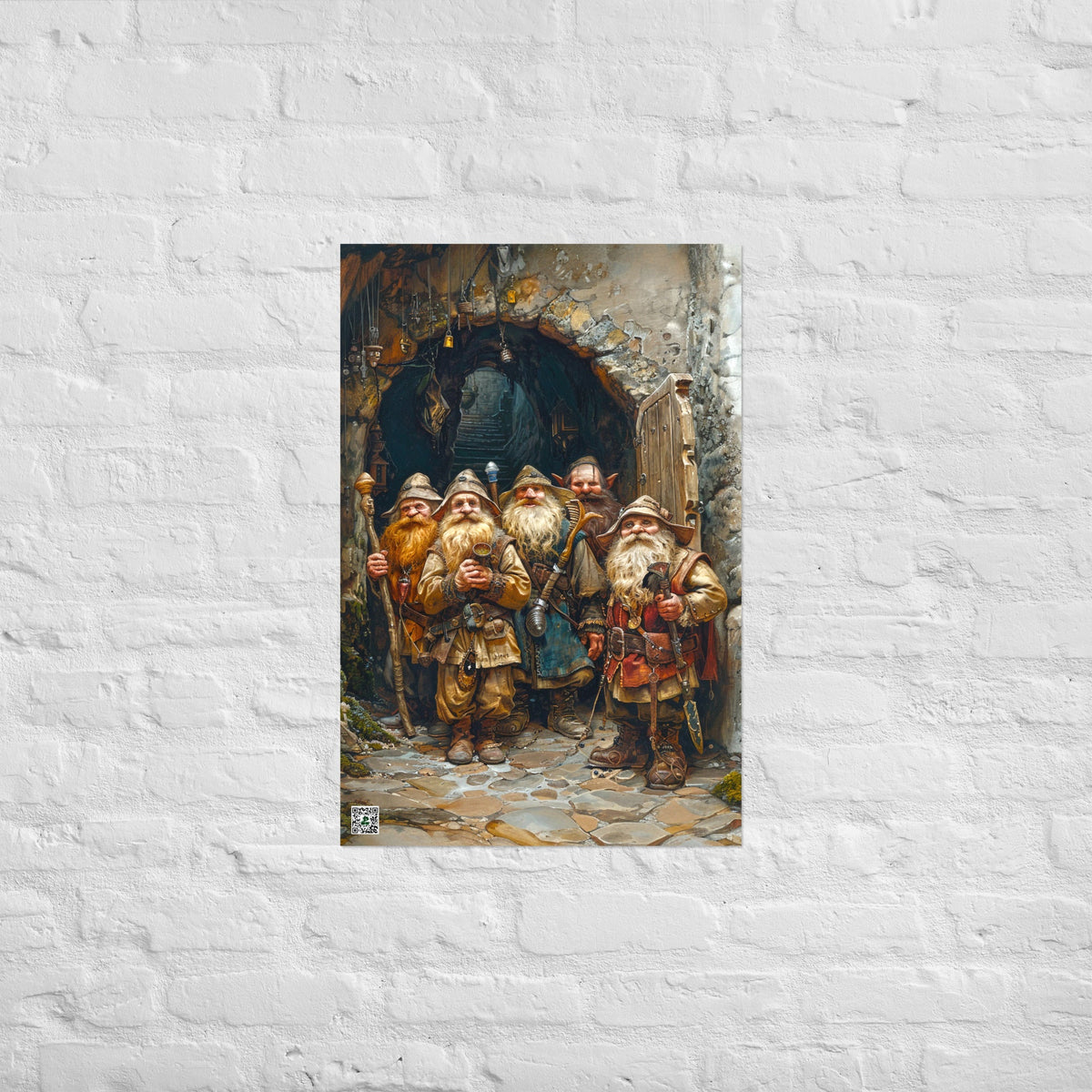 Sentinels of the Lost Mine - Photo paper poster - BBairt