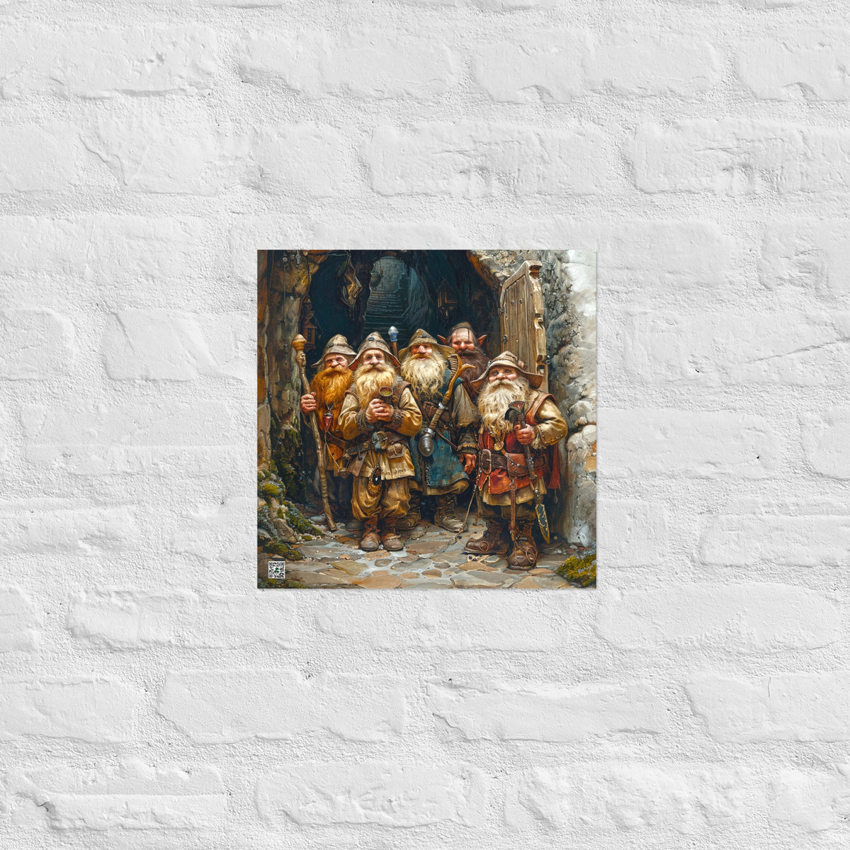 Sentinels of the Lost Mine - Photo paper poster - BBairt