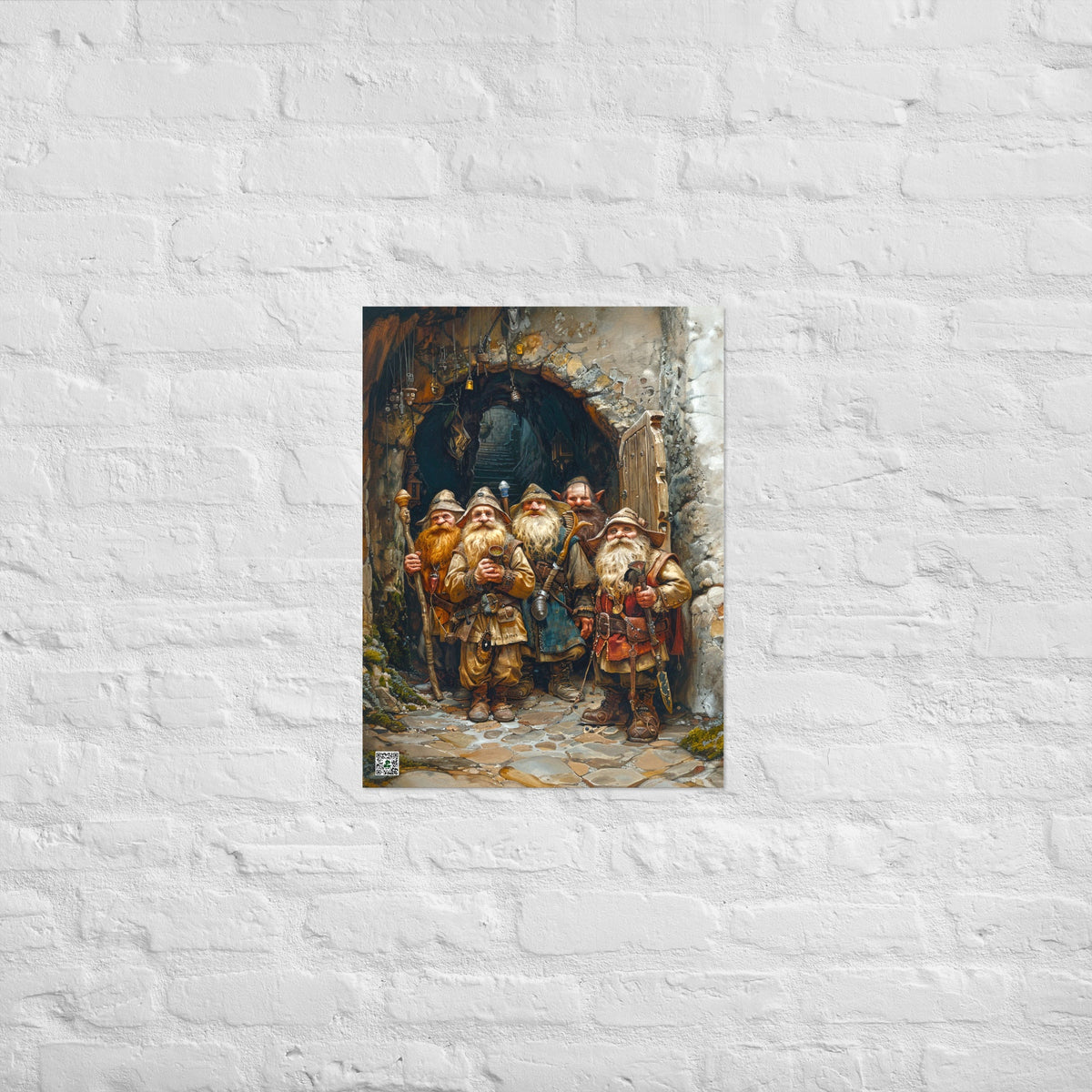 Sentinels of the Lost Mine - Photo paper poster - BBairt
