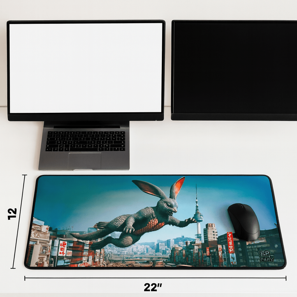 Seoul’s Leap of Fear – Desk Mat - BBairt