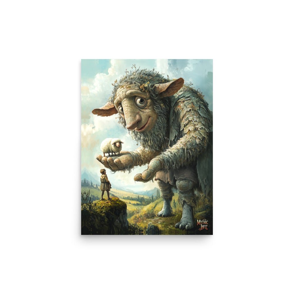 Shear Kindness Photo Paper Poster - Mythic Jheyz Collection - BBairt