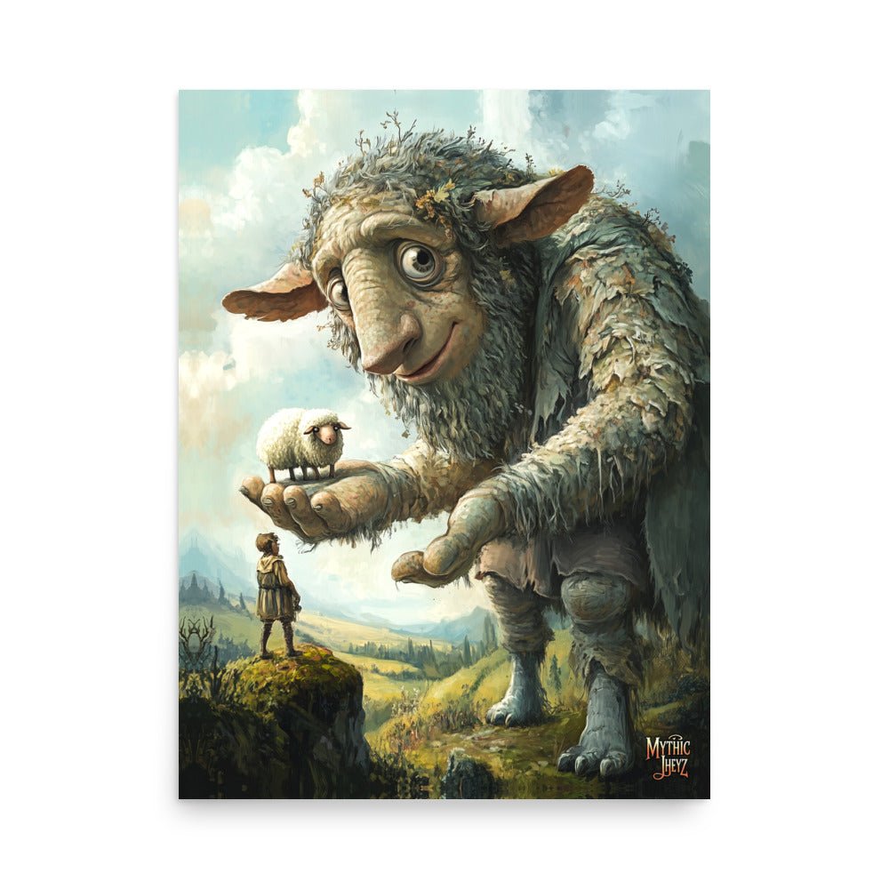 Shear Kindness Photo Paper Poster - Mythic Jheyz Collection - BBairt