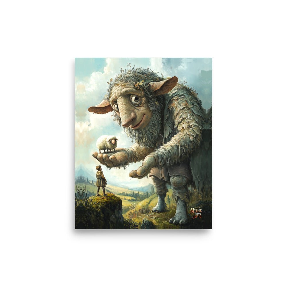 Shear Kindness Photo Paper Poster - Mythic Jheyz Collection - BBairt