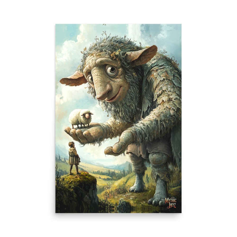Shear Kindness Photo Paper Poster - Mythic Jheyz Collection - BBairt