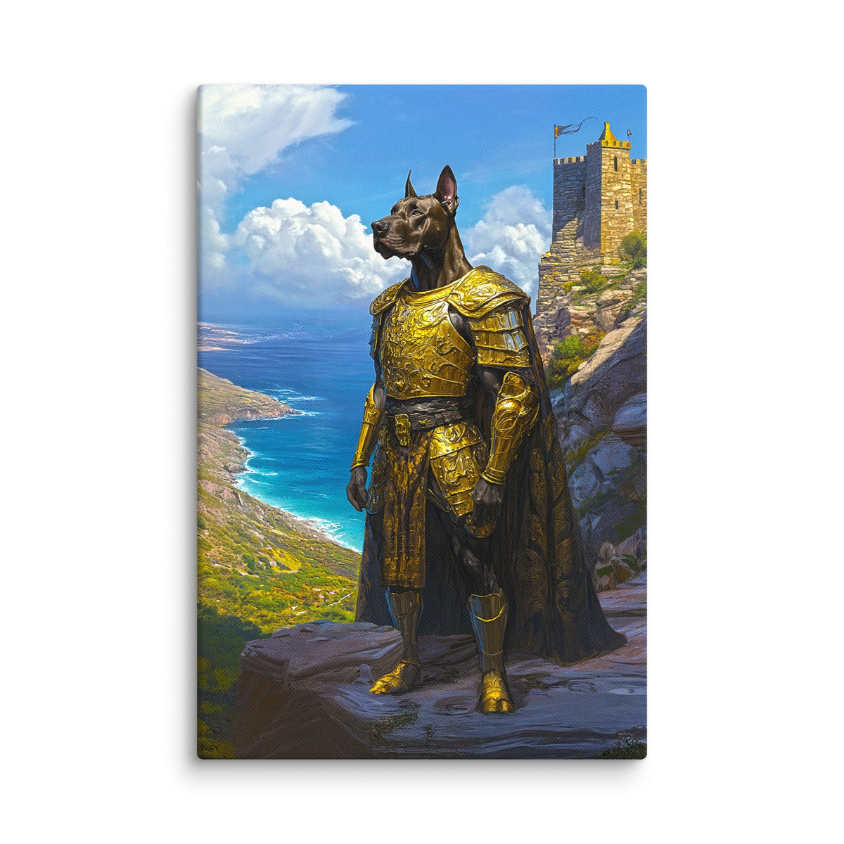 Sir Galathor – Canvas Print - BBairt