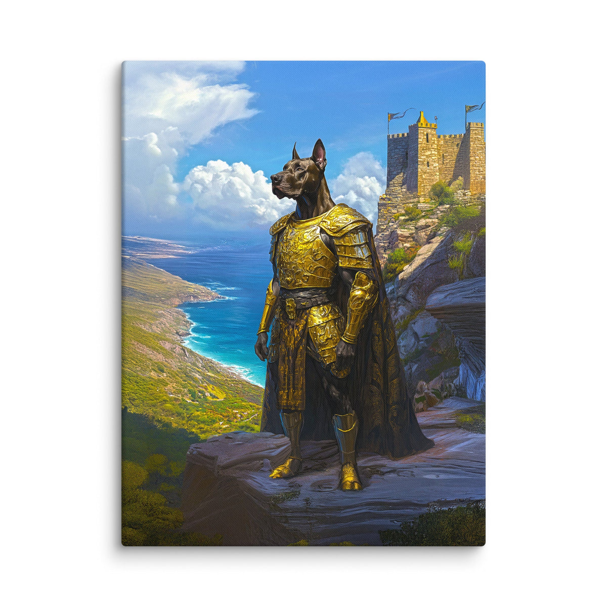 Sir Galathor – Canvas Print - BBairt