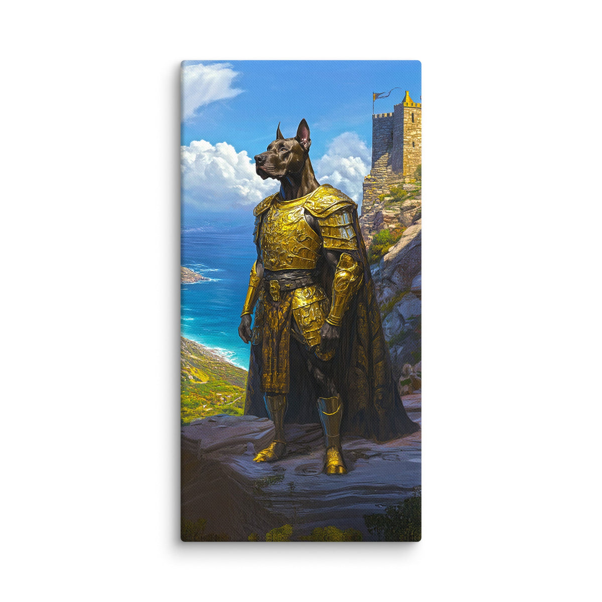 Sir Galathor – Canvas Print - BBairt