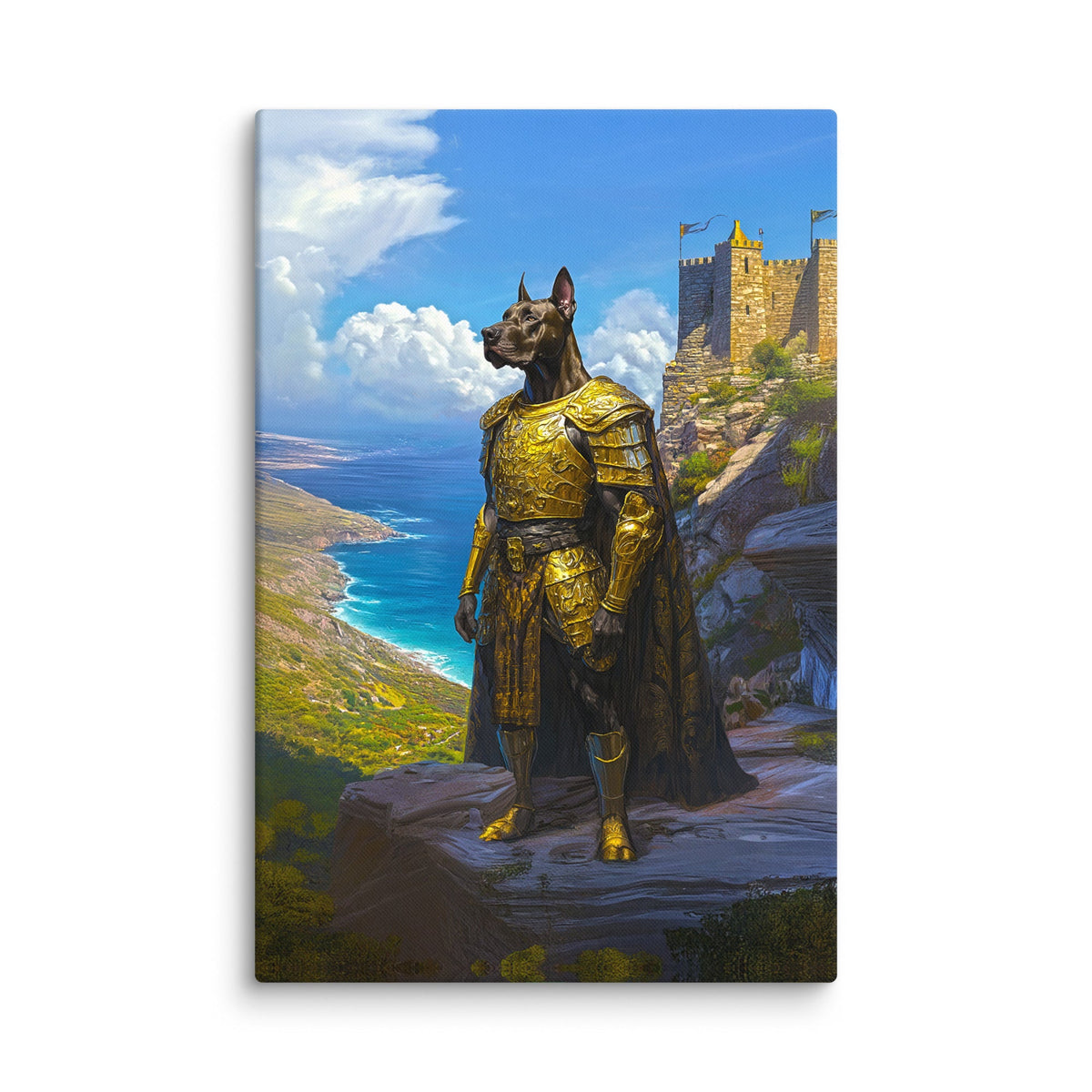 Sir Galathor – Canvas Print - BBairt