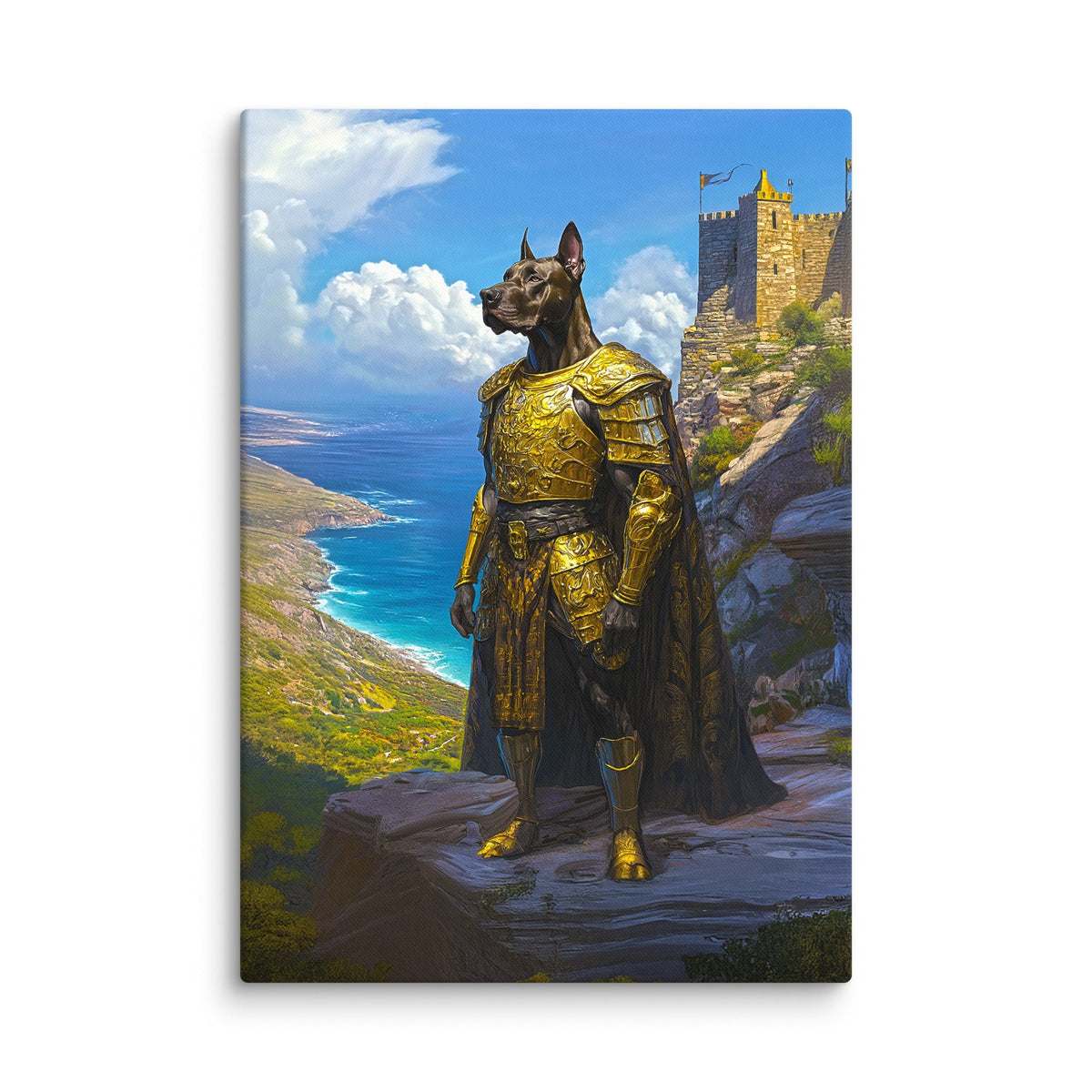 Sir Galathor – Canvas Print - BBairt