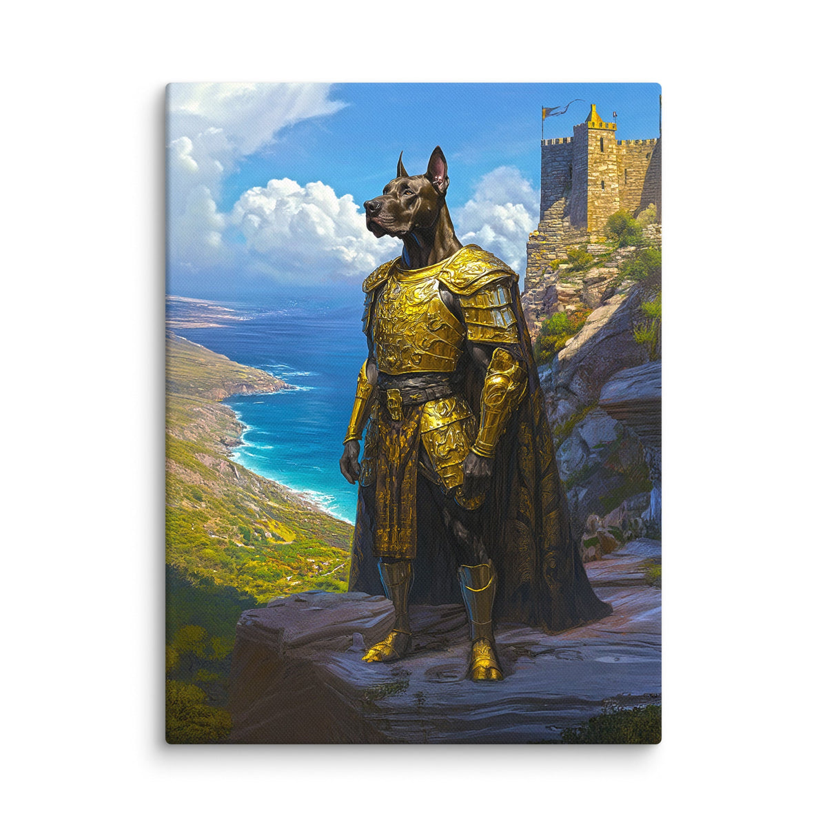 Sir Galathor – Canvas Print - BBairt