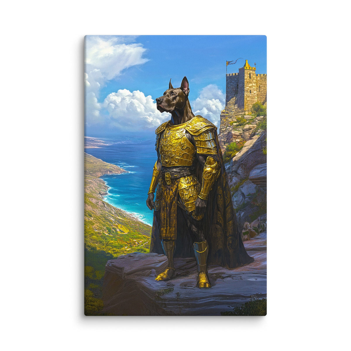 Sir Galathor – Canvas Print - BBairt