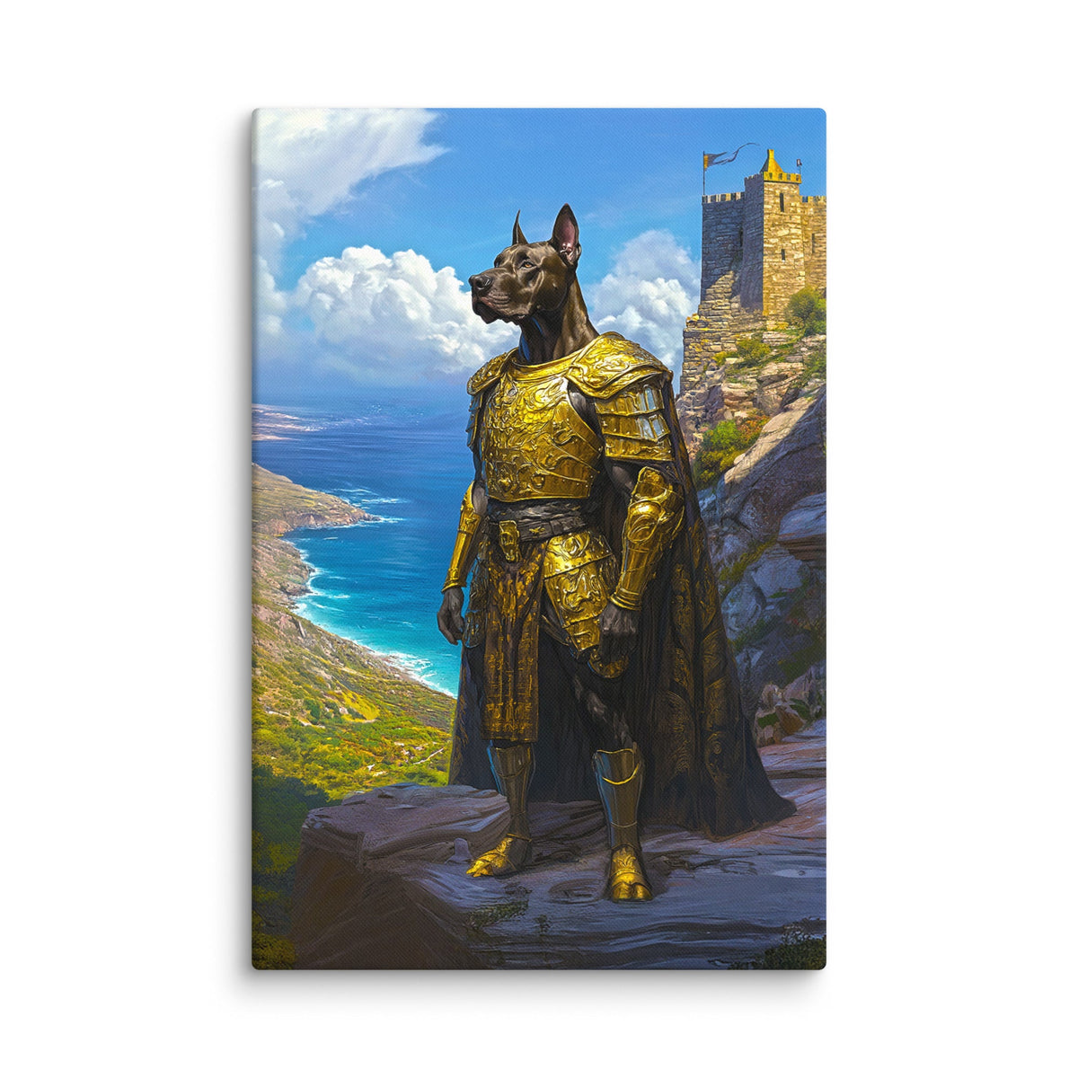 Sir Galathor – Canvas Print - BBairt