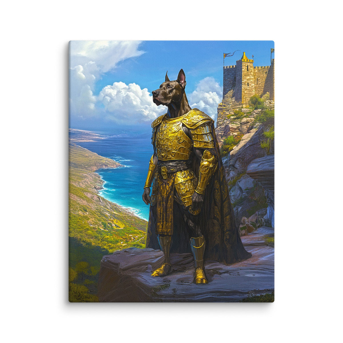Sir Galathor – Canvas Print - BBairt