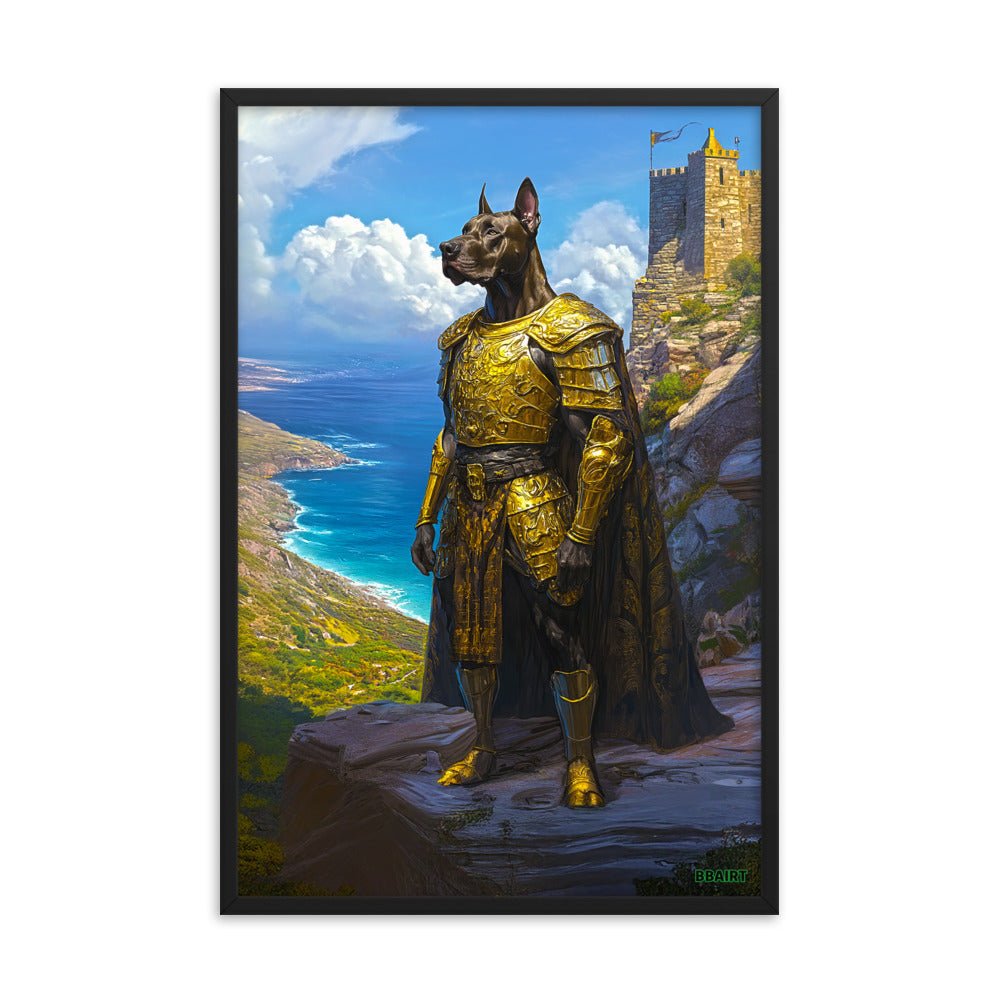 Sir Galathor - Framed Matte Poster - BBairt