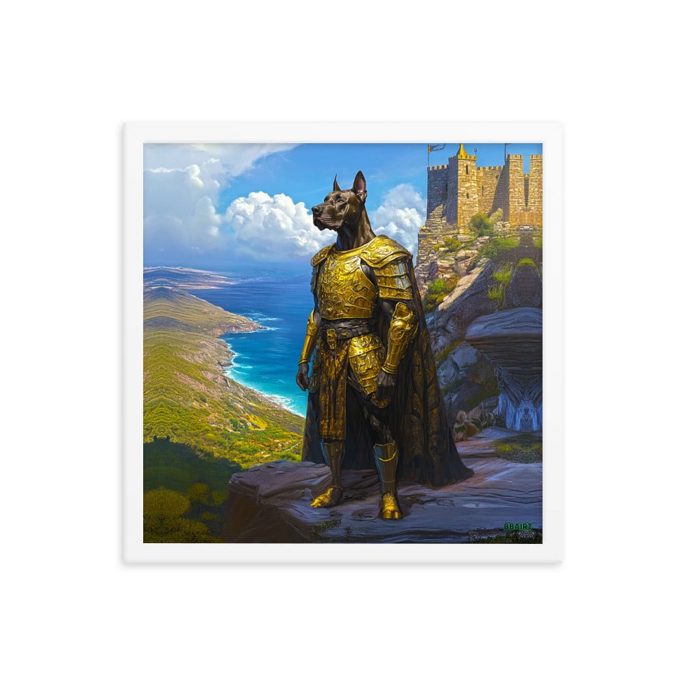 Sir Galathor - Framed Matte Poster - BBairt