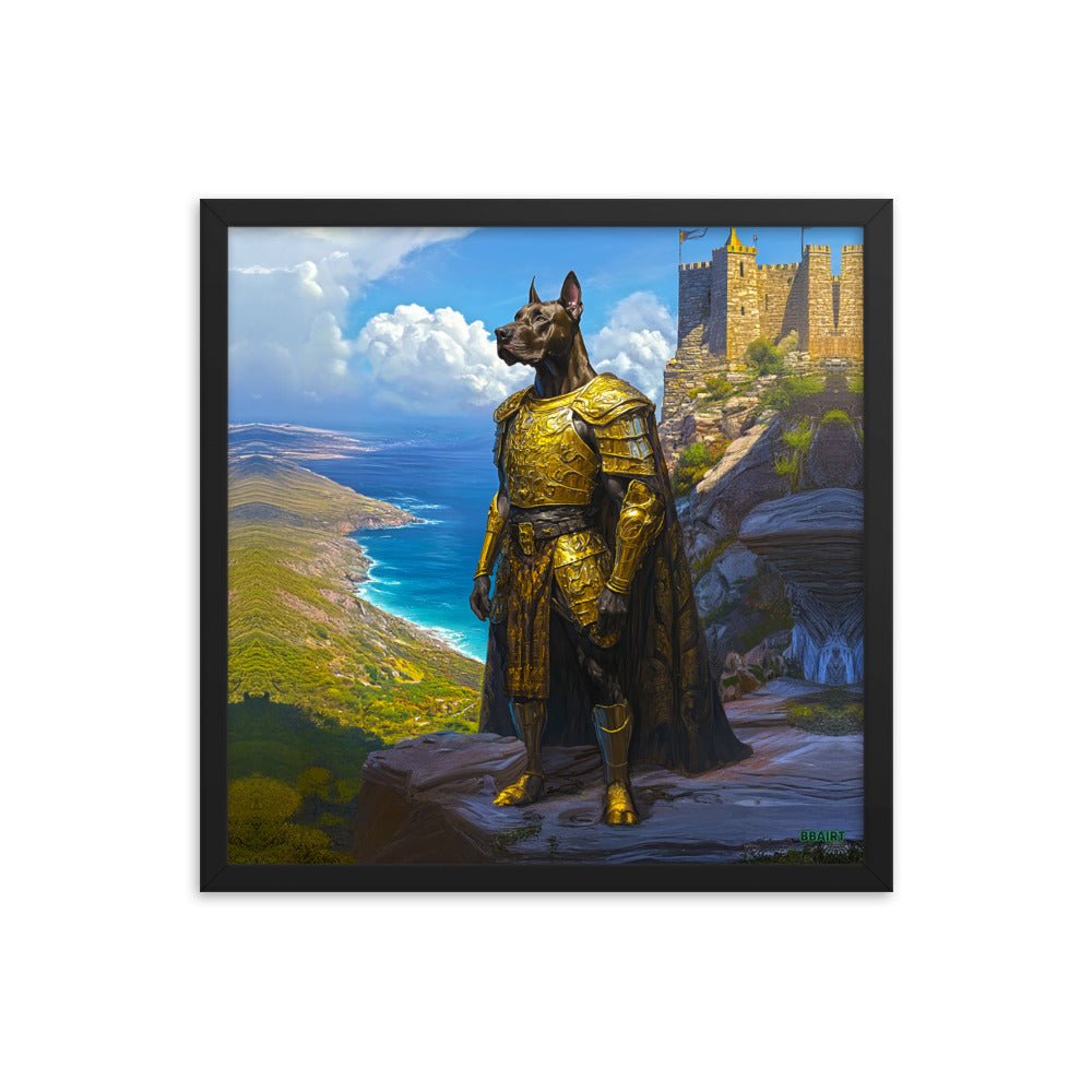 Sir Galathor - Framed Matte Poster - BBairt