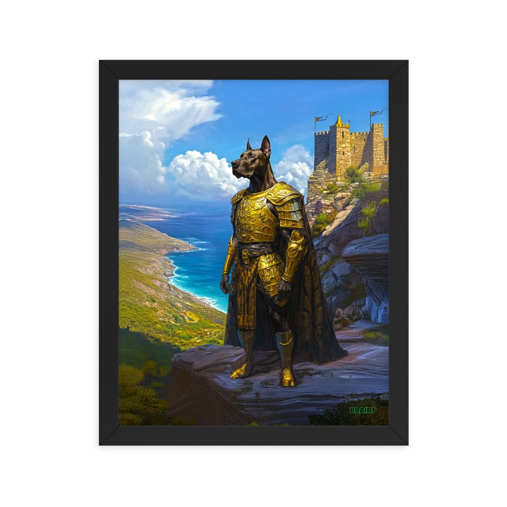 Sir Galathor - Framed Photo Paper Poster - BBairt