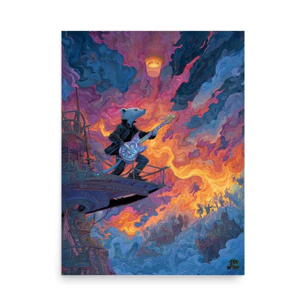 Skyscorcher Solo - Photo Paper Poster - BBairt