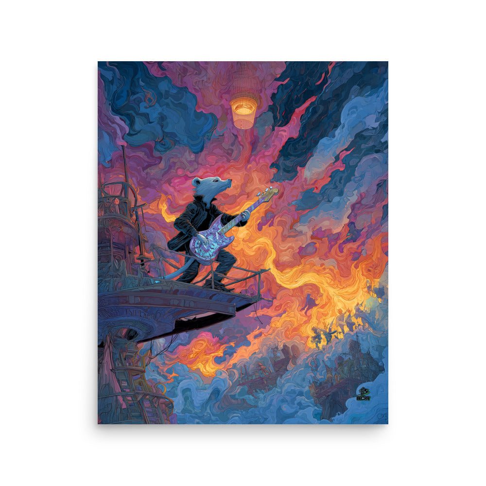 Skyscorcher Solo - Photo Paper Poster - BBairt