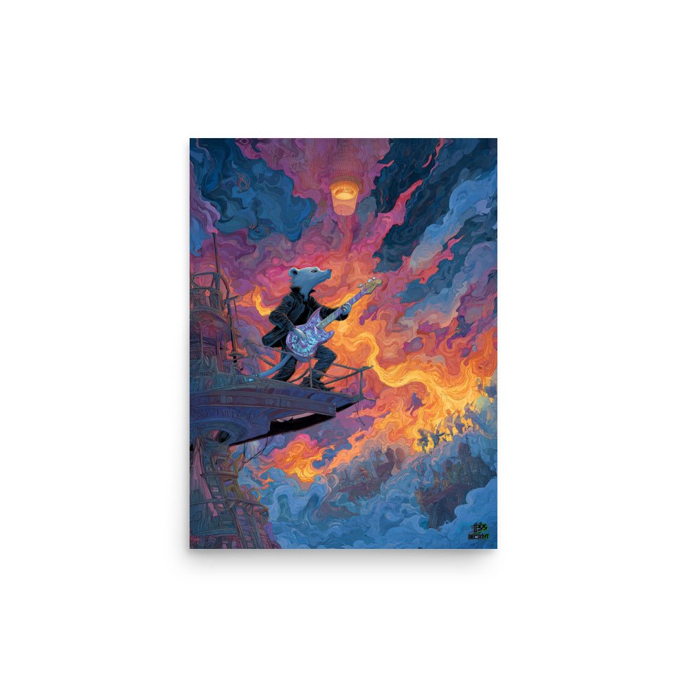 Skyscorcher Solo - Photo Paper Poster - BBairt
