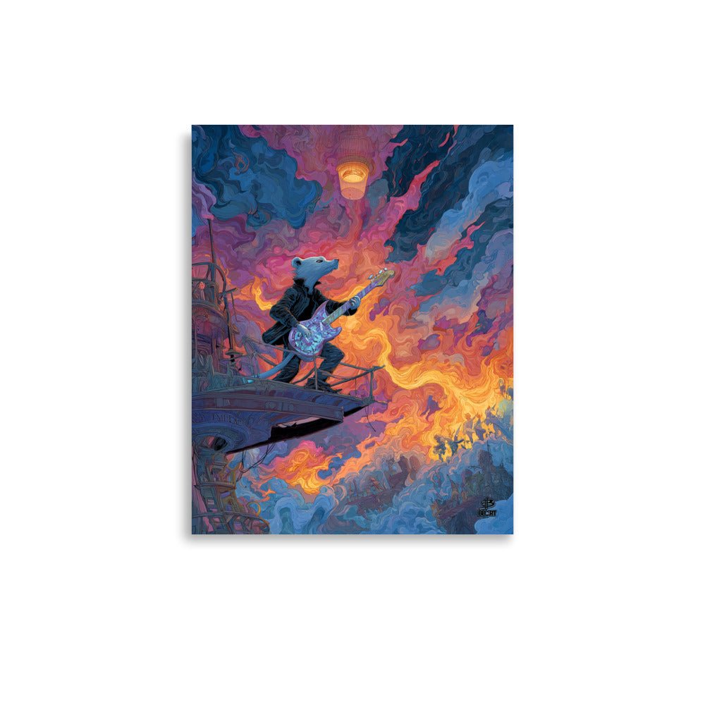 Skyscorcher Solo - Photo Paper Poster - BBairt
