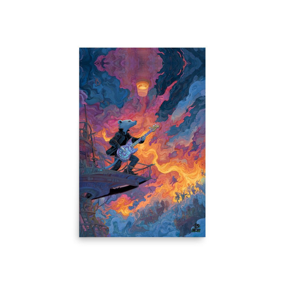 Skyscorcher Solo - Photo Paper Poster - BBairt