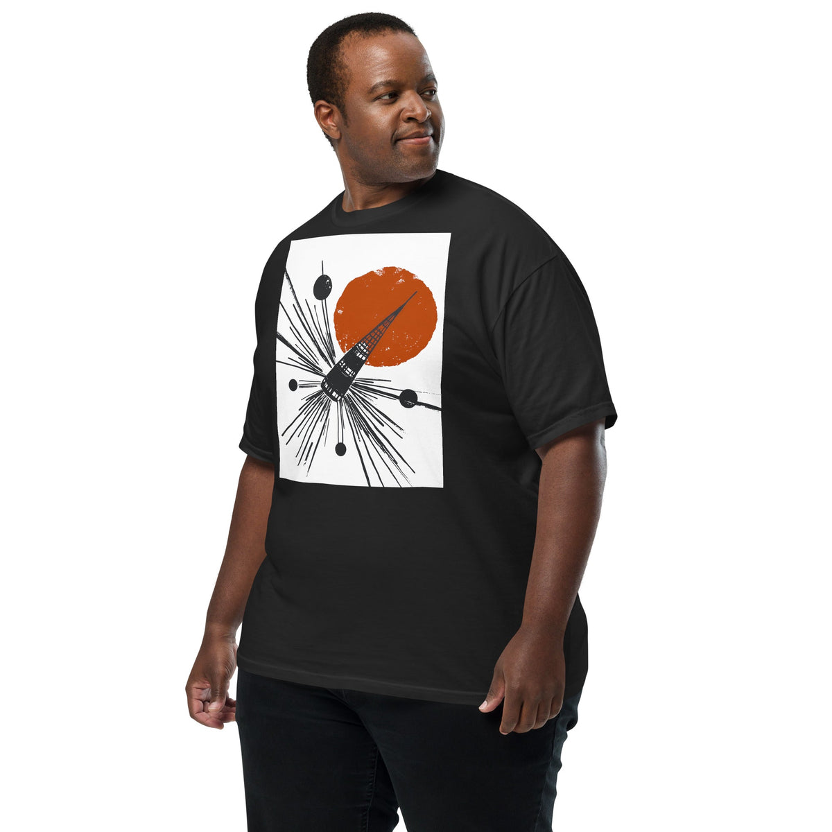 Solar Array Sentinel - Unisex garment - dyed heavyweight t-shirt - BBairt