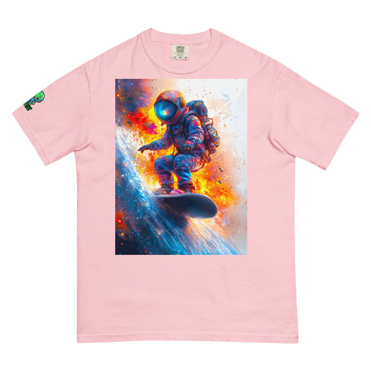 Solar Surfer - Unisex garment - dyed heavyweight t-shirt - BBairt