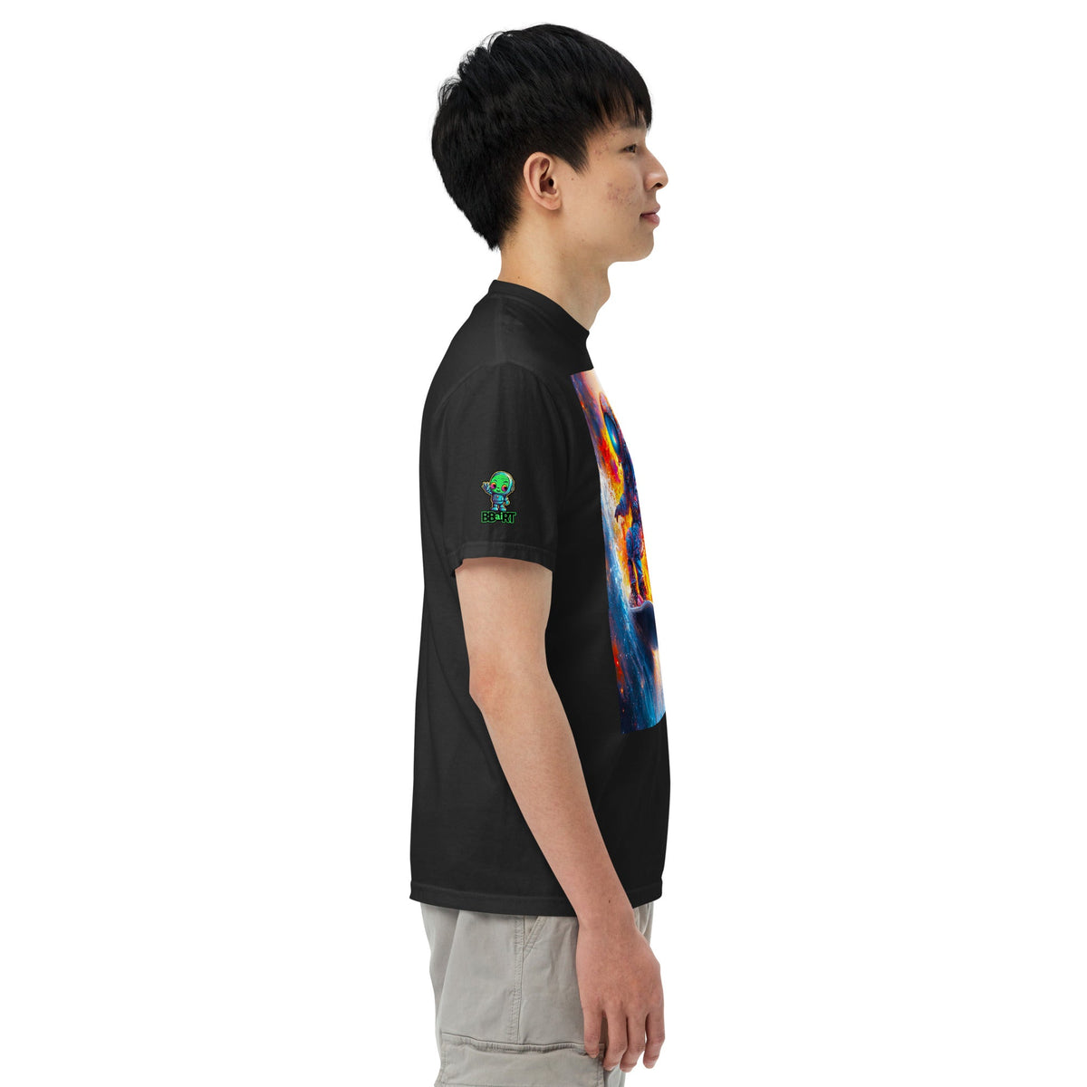 Solar Surfer - Unisex garment - dyed heavyweight t-shirt - BBairt