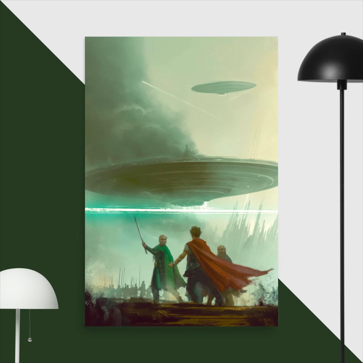 Stand Before the Leviathan - Photo paper poster - BBairt