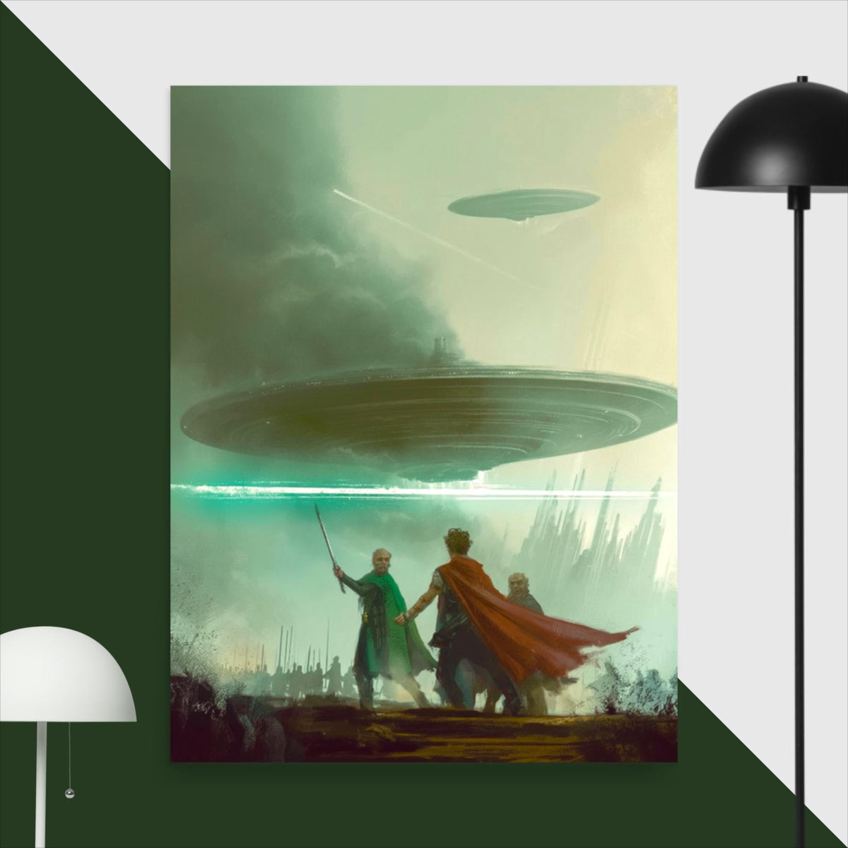 Stand Before the Leviathan - Photo paper poster - BBairt