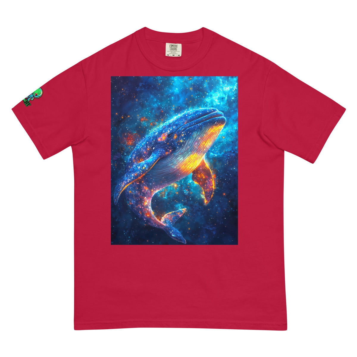 Stellar Whale - Unisex garment - dyed heavyweight t-shirt - BBairt