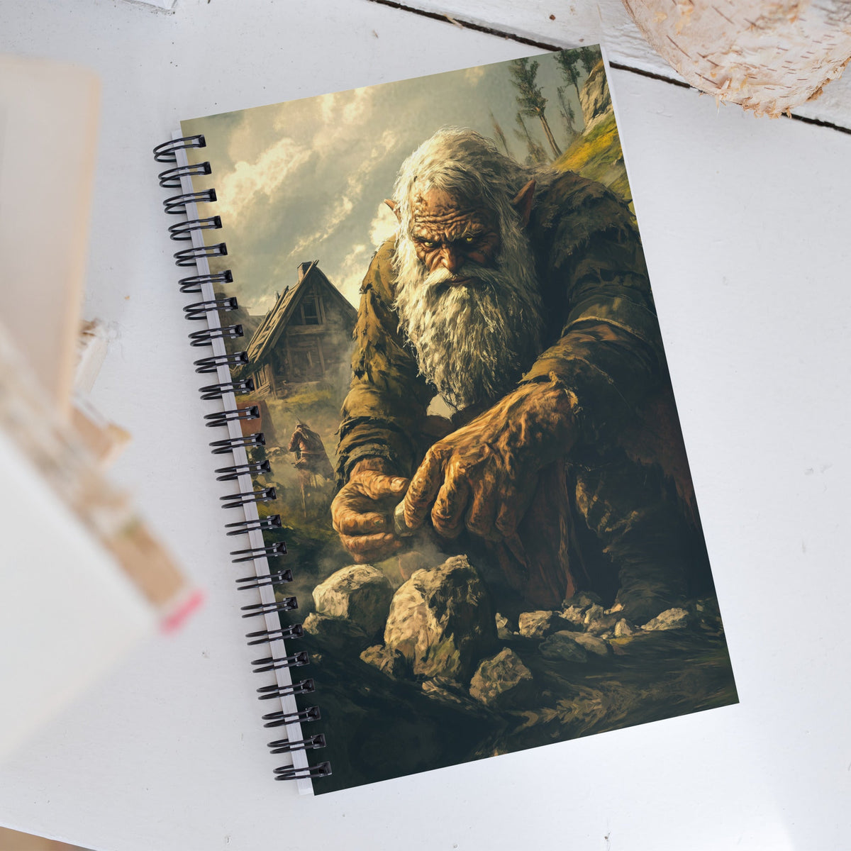 Stonebreaker’s Resolve Spiral Notebook - Mythic Jheyz Collection - BBairt