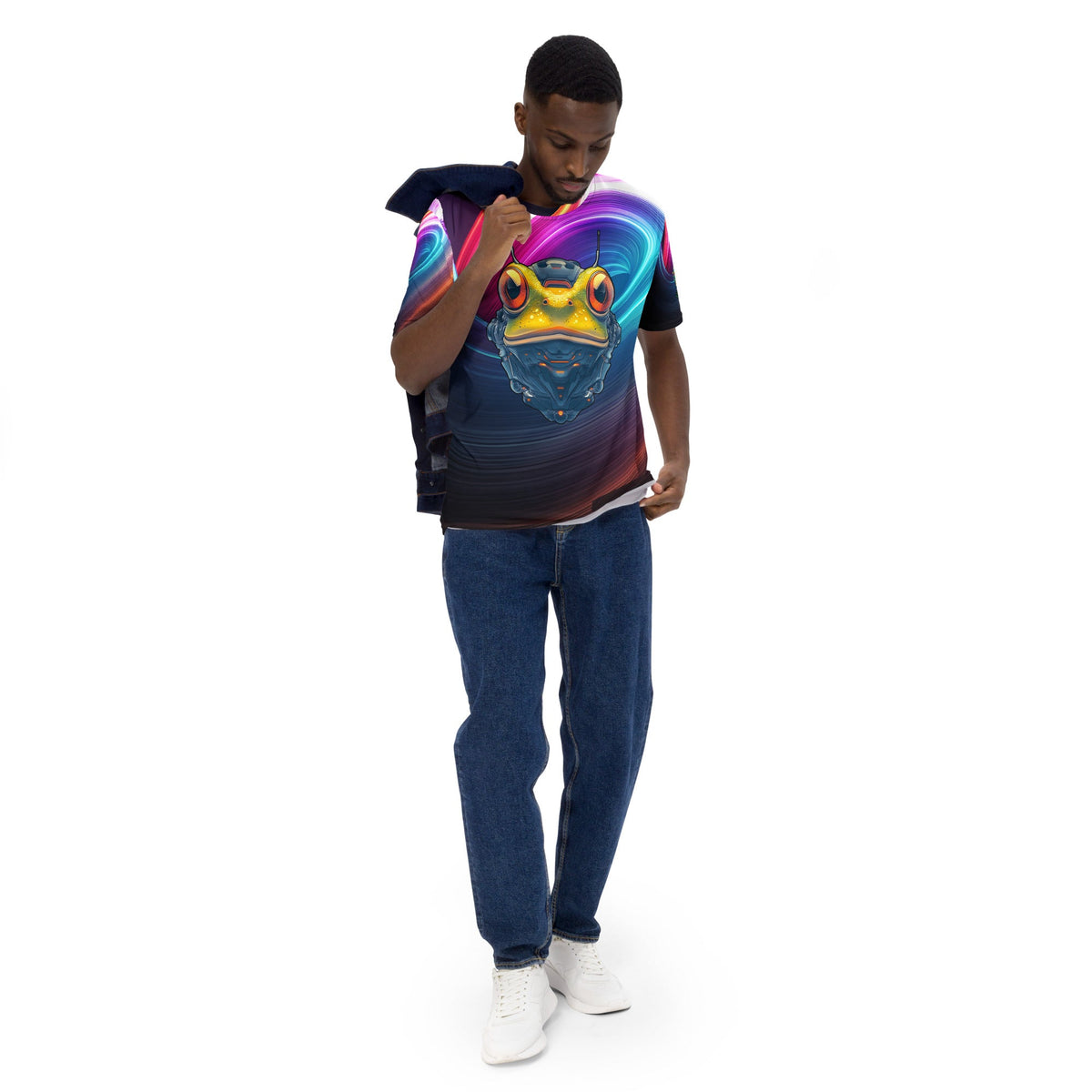 Techno Toad - Men's All - Over Print t-shirt - BBairt
