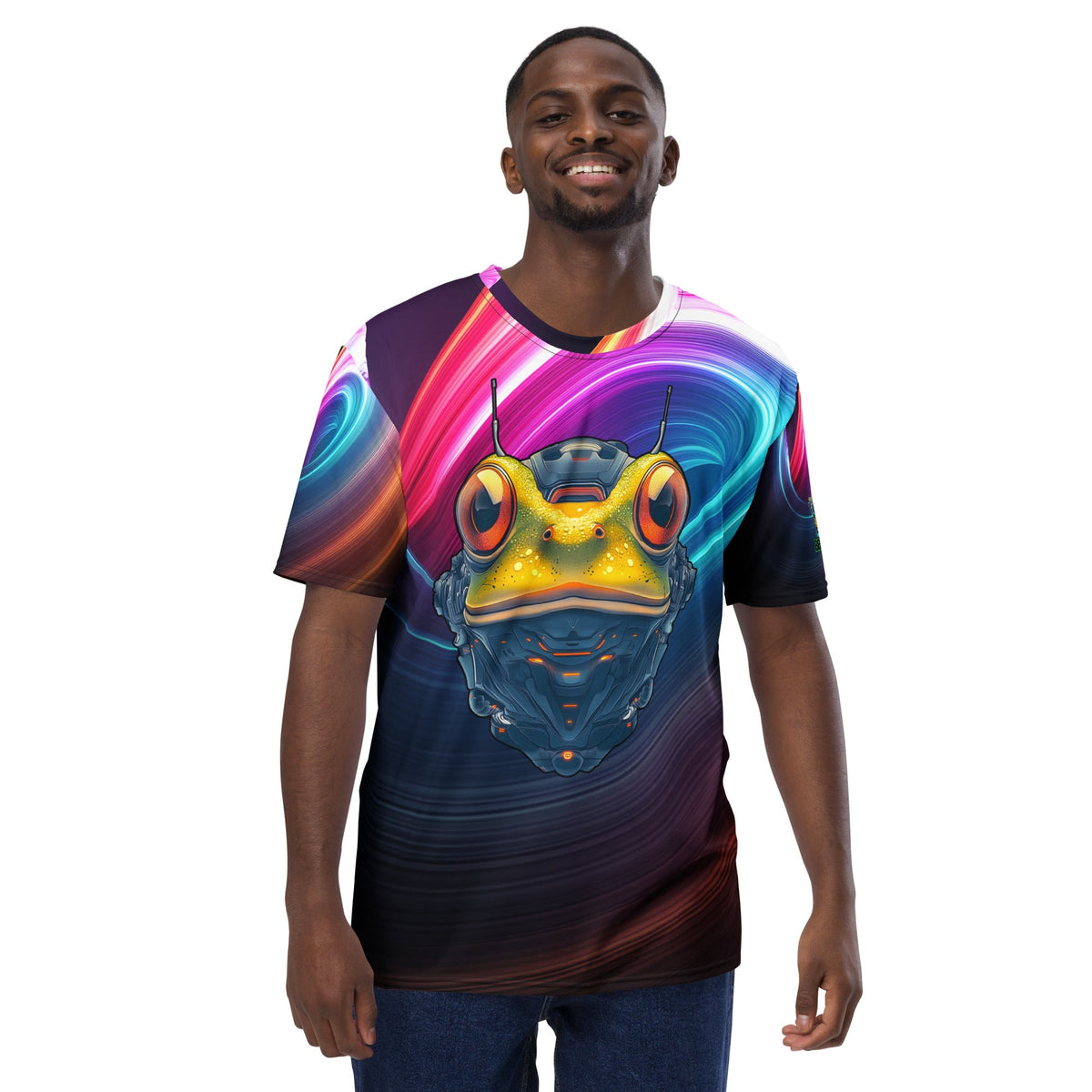 Techno Toad - Men's All - Over Print t-shirt - BBairt