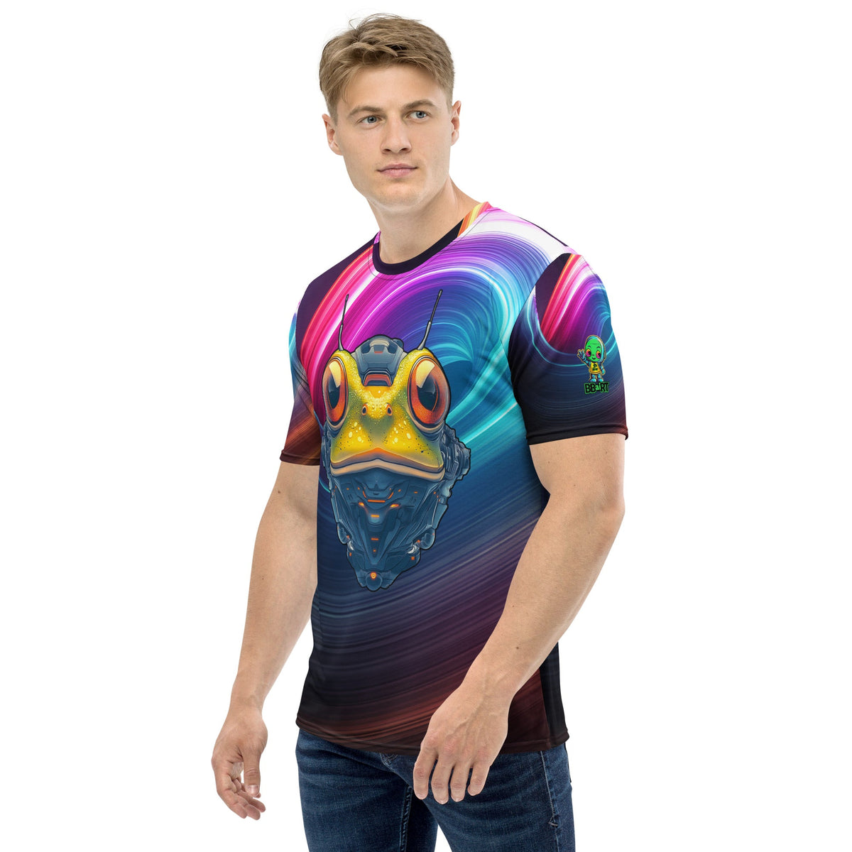 Techno Toad - Men's All - Over Print t-shirt - BBairt