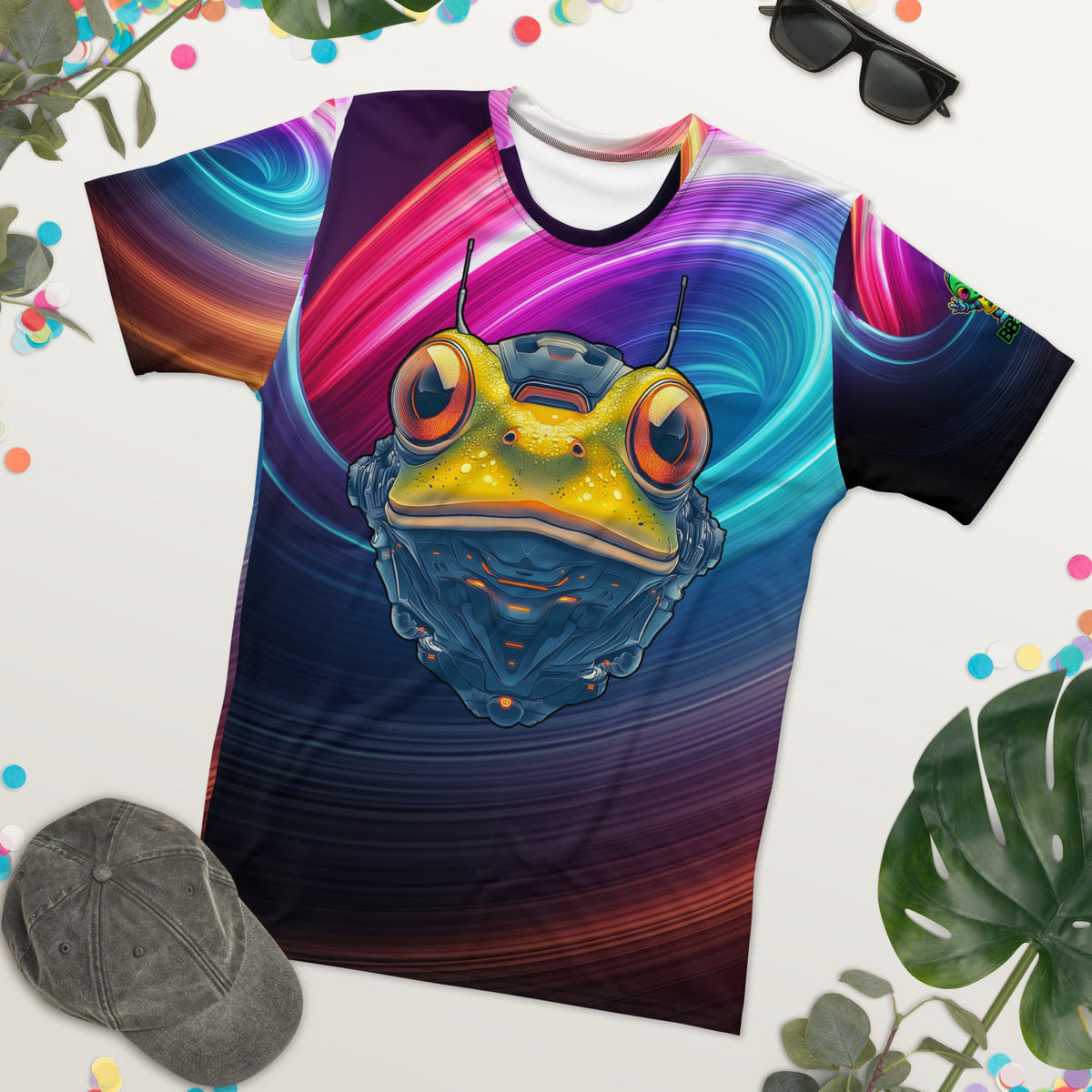 Techno Toad - Men's All - Over Print t-shirt - BBairt