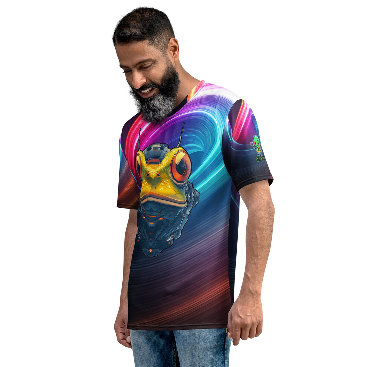 Techno Toad - Men's All - Over Print t-shirt - BBairt