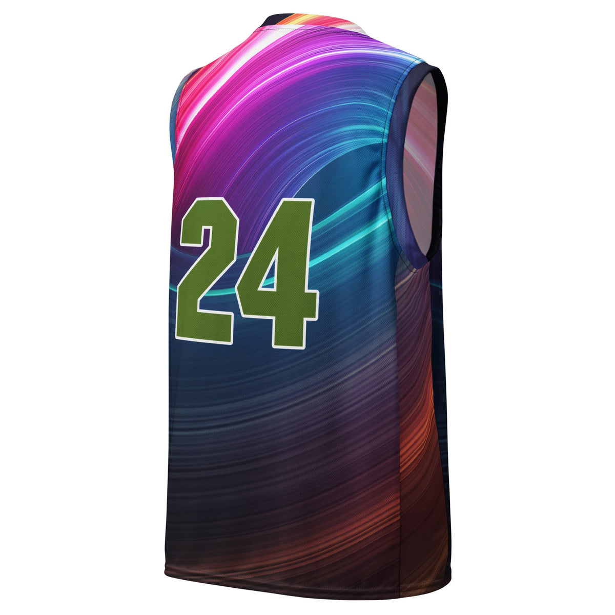 Techno Toad - Recycled unisex basketball jersey - BBairt