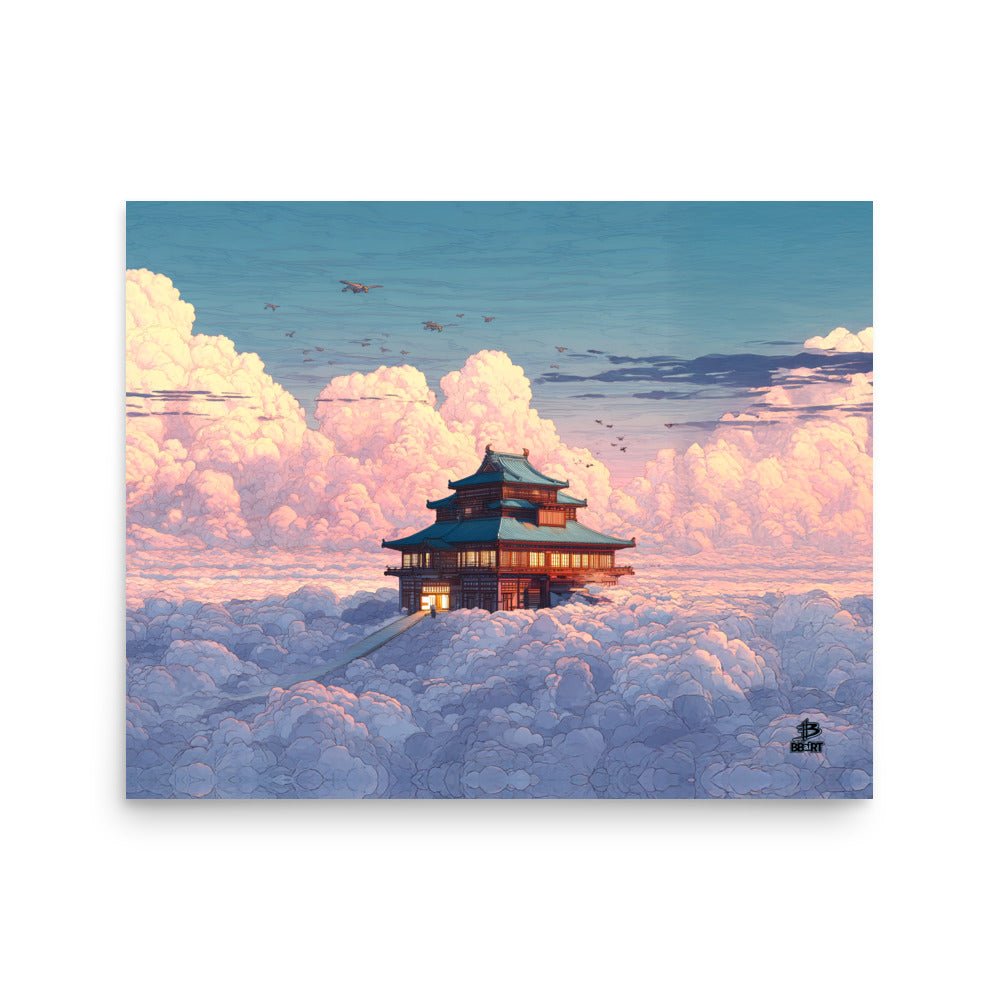 Temple of the Skyward Gate – Photo Paper Poster - BBairt
