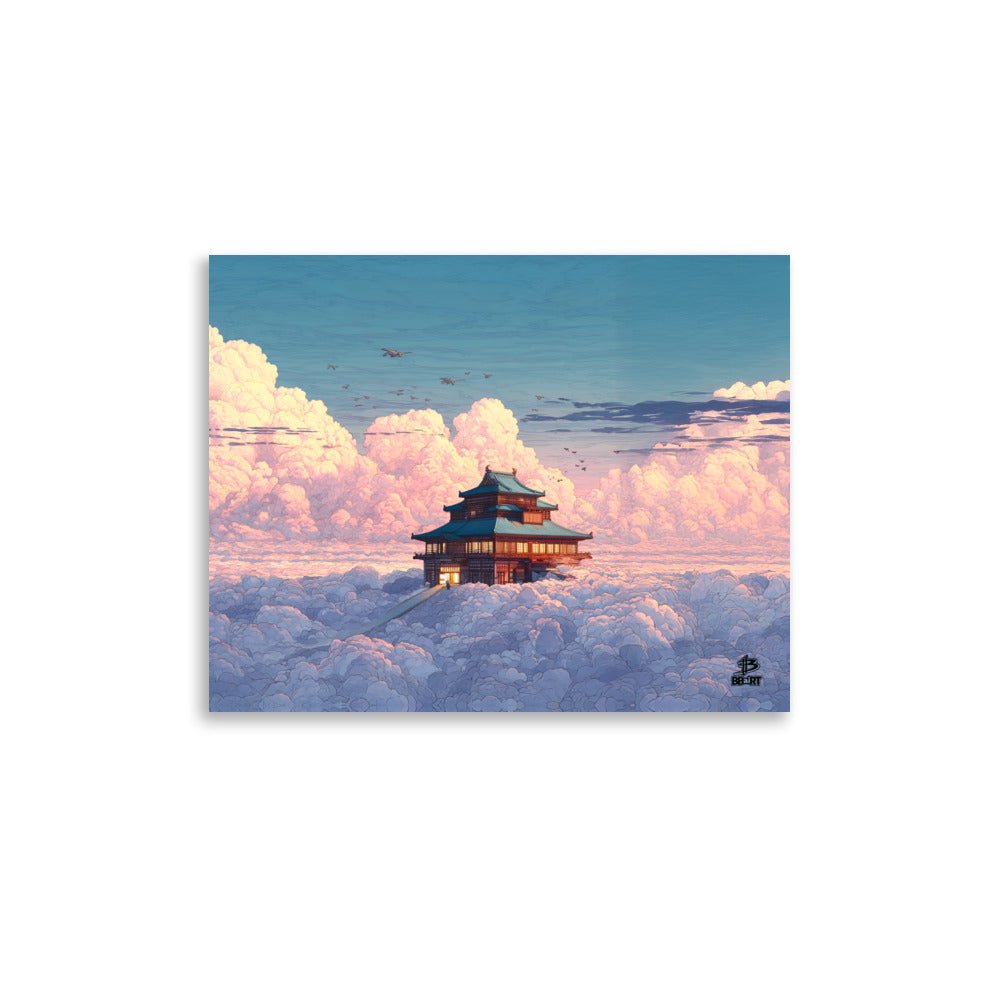 Temple of the Skyward Gate – Photo Paper Poster - BBairt
